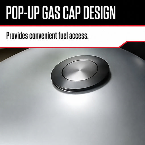 2-pack Motorcycle Flush Mount Pop-Up Fuel Tank/Gas Cap