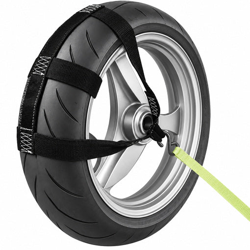 Universal Motorcycle Rear Wheel Tie Down Strap