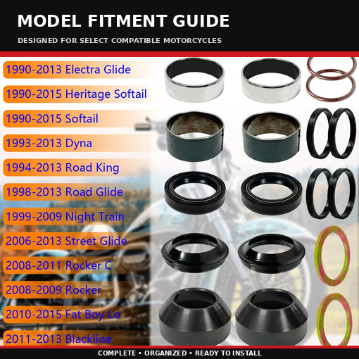 Motorcycle 41mm Front Fork Leg Rebuild Kit