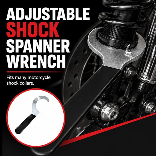 Motorcycle Adjustable Shock Spanner Wrench Tool