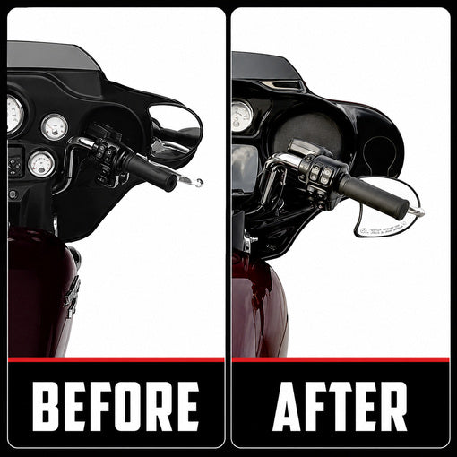 Motorcycle Spare Mirror Bracket Adapter