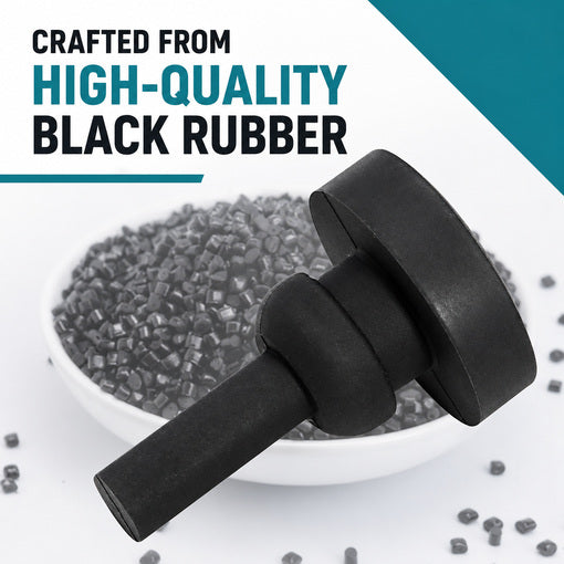 2-Piece Jiffy Stand/Kickstand Rubber Bumper Pad