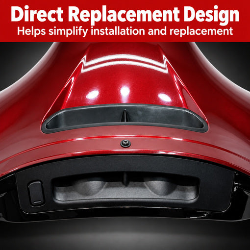 Motorcycle Inner Fairing Black Vent Air Duct