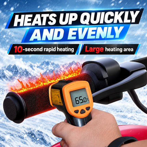 Motorcycle/ATV/Bike/Snowmobile 6-Gear Temperature Heated Grip Wraps