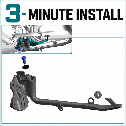 2-Piece Jiffy Stand/Kickstand Rubber Bumper Pad