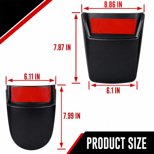 Motorcycle Front & Rear Mudguard Extender Kit