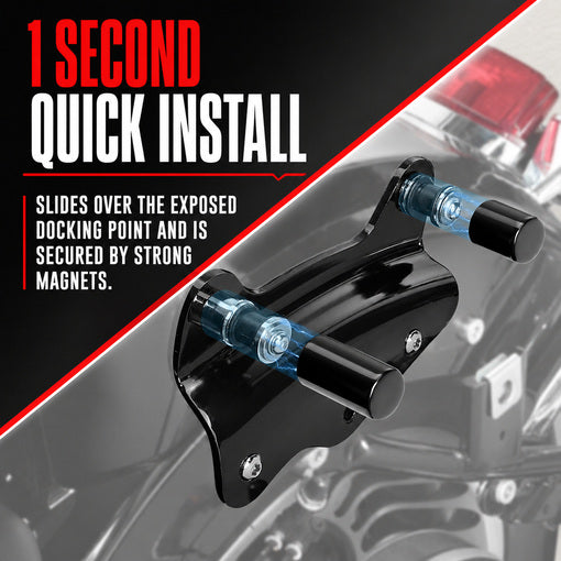 Motorcycle Magnetic Detachable Docking Hardware Covers Kit
