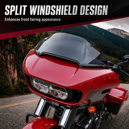 Motorcycle Split Windshield Side Trim