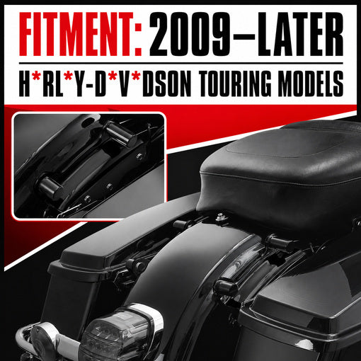 Motorcycle Magnetic Detachable Docking Hardware Covers Kit