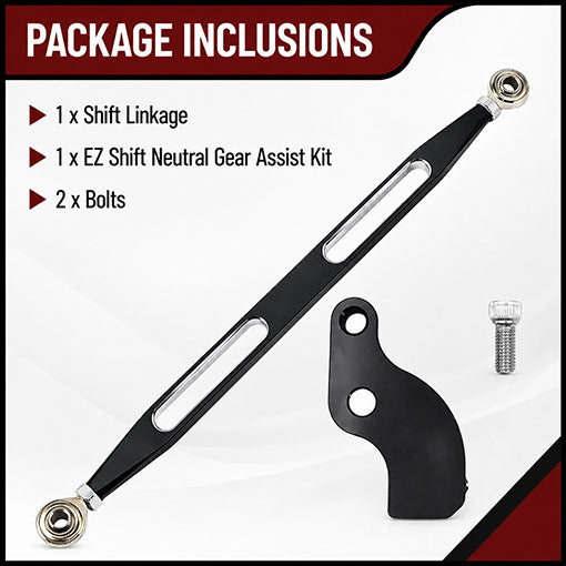 Motorcycle Shift Linkage + Ez Shift Neutral Gear Assist Kit