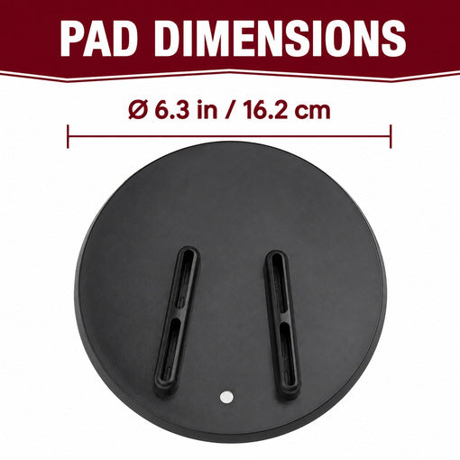 Heavy Motorcycle Kickstand Support Pad