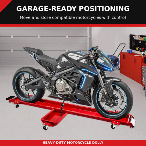 1250LBS Heavy-Duty Motorcycle Mover Dolly