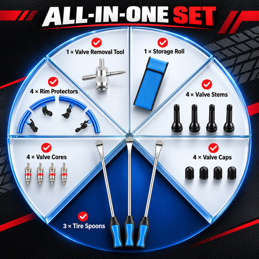 20PCS Motorcycle Tire Changing Tool Kit