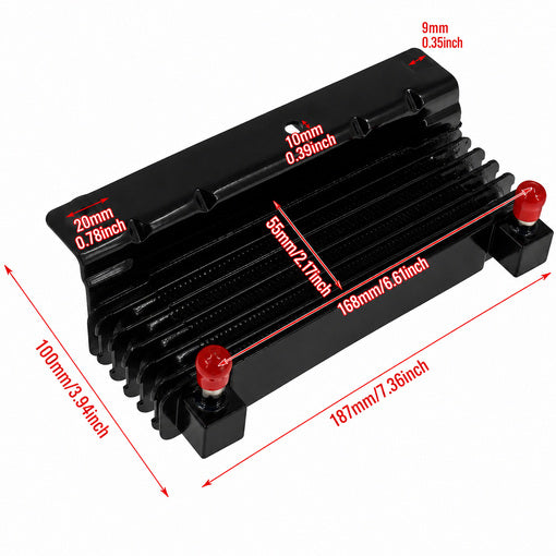 Bolt-On Motorcycle Oil Cooler Kit