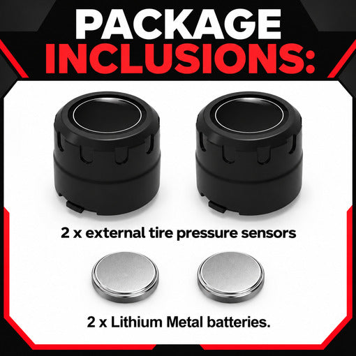 Wireless Motorcycle Tire Pressure Monitoring System