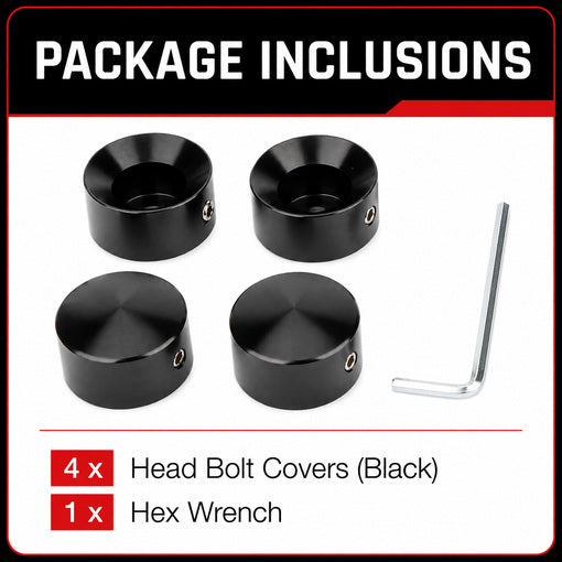Motorcycle Aluminum Spark Plugs Engine Screw Topper Covers
