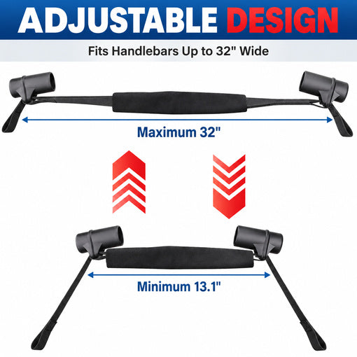 Motorcycle Handlebar Tie Down Straps