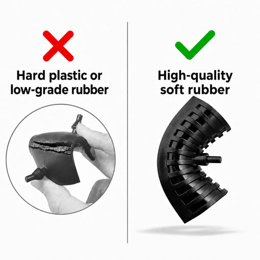 Motorcycle Anti-Vibration Hard Saddlebag Rubber Grommet & Support Cushion