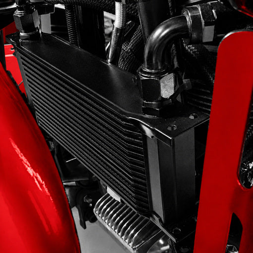 Bolt-On Motorcycle Oil Cooler Kit