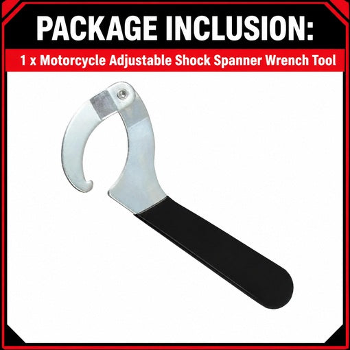 Motorcycle Adjustable Shock Spanner Wrench Tool