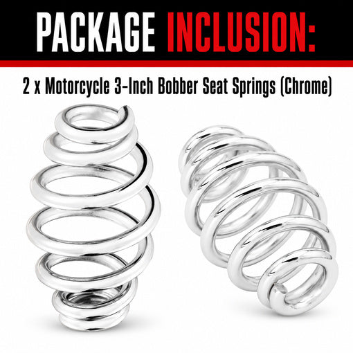 Motorcycle 3-Inch Bobber Seat Springs