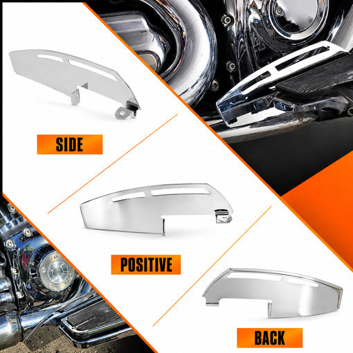 Motorcycle Right-side Rider Footboard Heel Guard