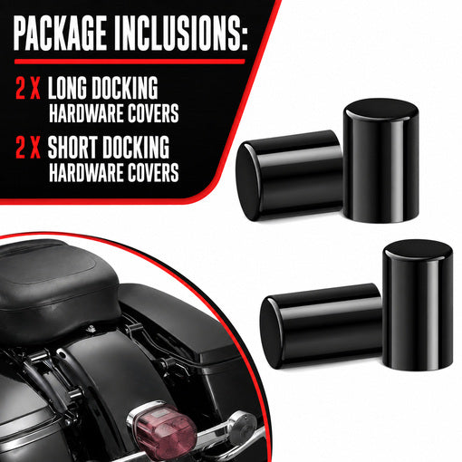 Motorcycle Magnetic Detachable Docking Hardware Covers Kit