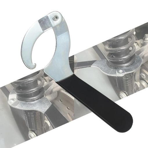 Motorcycle Adjustable Shock Spanner Wrench Tool