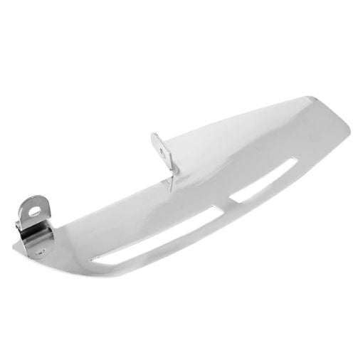 Bolt-On Motorcycle Driver Footboard Heel Guard
