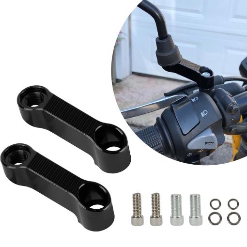 Motorcycle M10 M8 Mirror Extenders