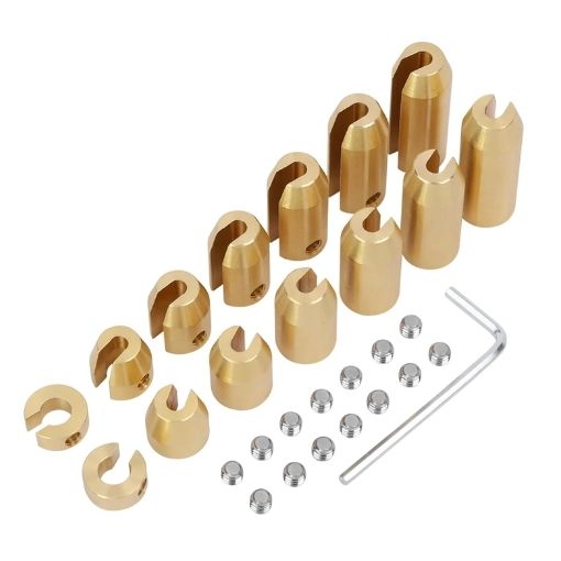 Motorcycle Reusable Brass Wheel Spoke Balance Weights Refill Set
