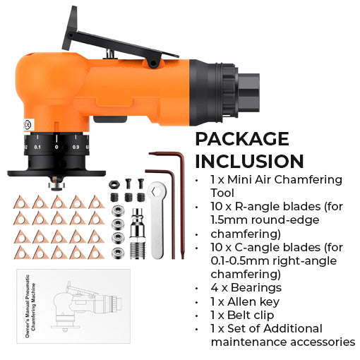 Mini Air Chamfering Tool Set