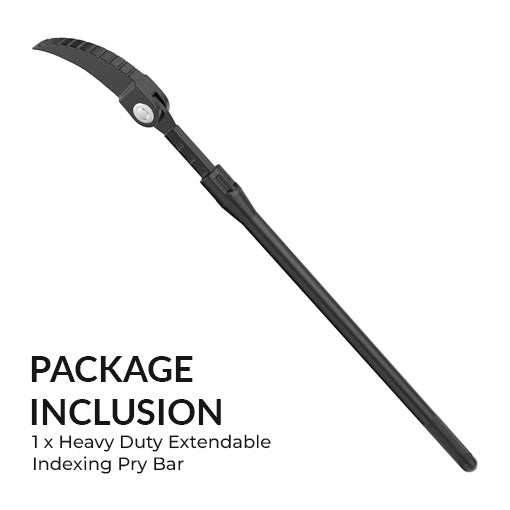 Heavy Duty Extendable Indexing Pry Bar