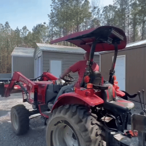 Bolt-On ROPS Tractor Mower Canopy