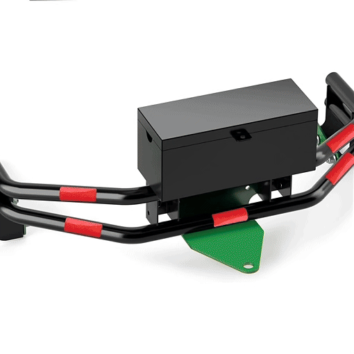 Zero Turn Lawn Mower Rear Bumper Hitch with Toolbox