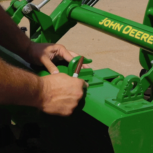 Tractor Bucket Grab Hook with Rubber Pads