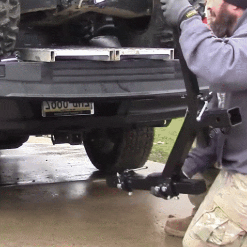 Trailer Hitch 4-Wheeler ATV Tie Down