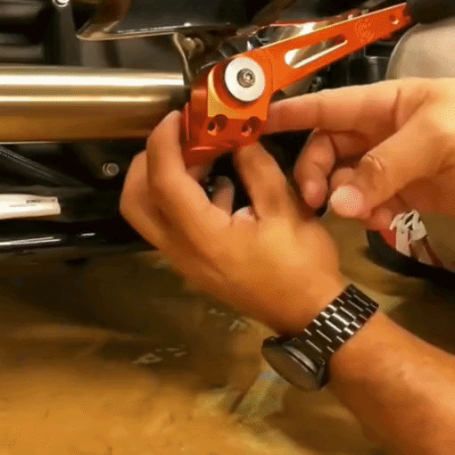 Motorcycle Brake Pedal Angle Adjustment Lever