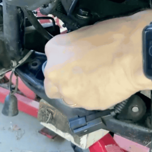 Motorcycle Front Engine Motor Mount Replacement