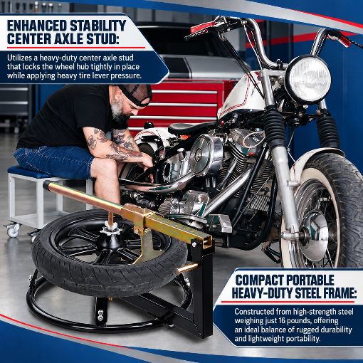 16–21 Inch Dirt Bike Tire Changer Stand