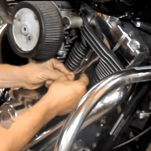 Motorcycle Complete Adjustable Pushrods & Cover Kit