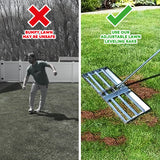 Adjustable Lawn Leveling Rake