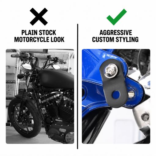 Motorcycle 2"/51MM Tank Lift Riser Kit