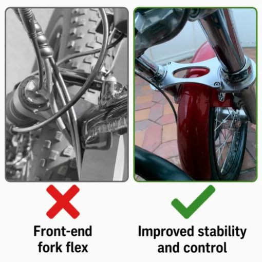 Motorcycle Fork Brace Bracket Stabilizer