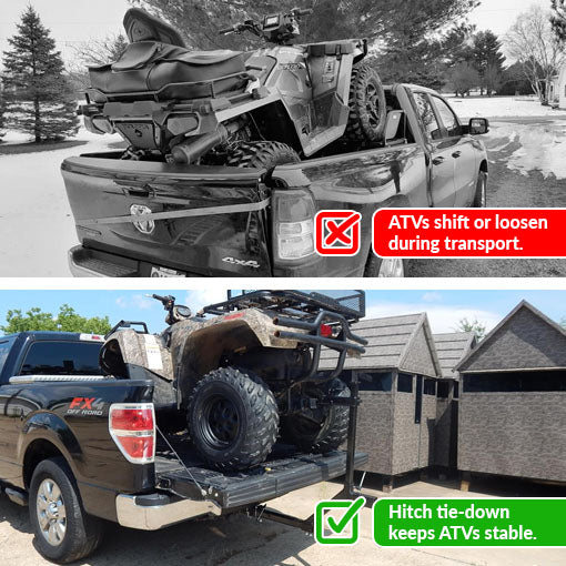 Trailer Hitch 4-Wheeler ATV Tie Down
