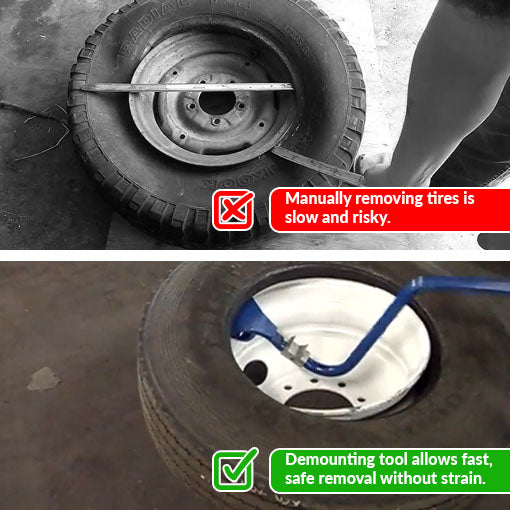 Truck Tire Demounting Tool