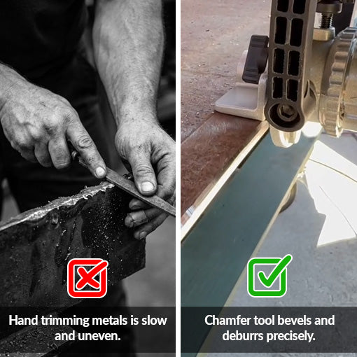 Heavy Duty Metal Chamfering Tool