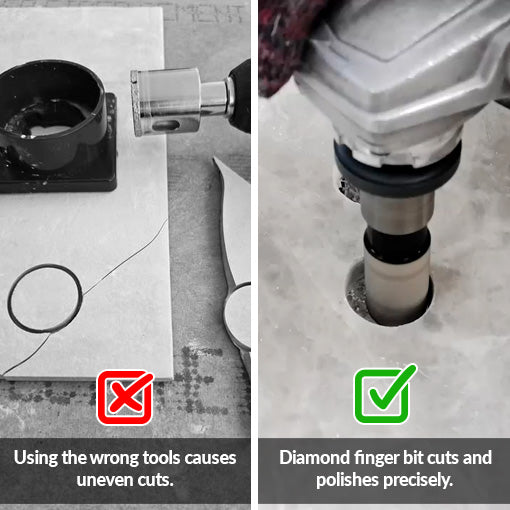 Diamond Finger Milling Bits