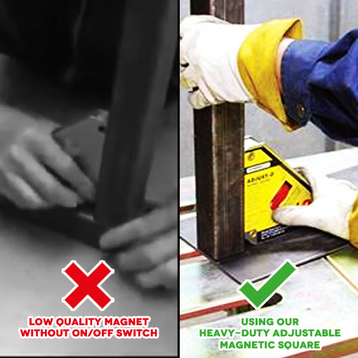 Heavy-Duty Adjustable Magnetic Square