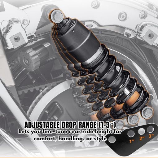 1-3'' Adjustable Rear Lowering Kit
